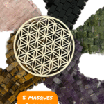 1 formation 5 masques authentique en pierre